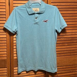 Hollister Turquoise Polo Shirt